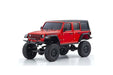 Kyosho 32521R Mini-Z MX-01 4x4 Readyset Jeep Wrangler Unlimited - Firecracker Red
