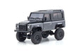 Kyosho 32526GM MINI-Z 4x4 Series MX-01 Readyset Land Rover Defender 90 Two-Tone Corris Gray and Santorini Black