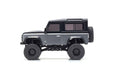 Kyosho 32526GM MINI-Z 4x4 Series MX-01 Readyset Land Rover Defender 90 Two-Tone Corris Gray and Santorini Black
