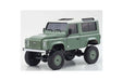 Kyosho 32527GR Mini-Z MX-01 4x4 Readyset Land Rover Defender 90 Heritage Grasmere Green / Alaska White