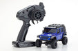 Kyosho 32528MB Mini-Z MX-01 4x4 Readyset Jeep Wrangler Unlimited Rubicon w/Accessory Parts, Ocean Blue Metallic