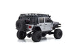 Kyosho 32528S Mini-Z MX-01 4x4 Readyset Jeep Wrangler Unlimited Rubicon with Accessory Parts, Billet Silver