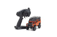 Kyosho 32531MO Mini-Z MX-01 4x4 Readyset Land Rover Defender 90 Adventure Phoenix Orange/Santorini Black
