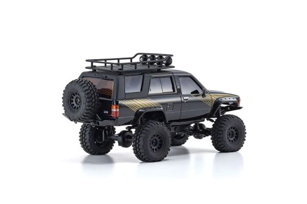 Kyosho 32532BK Mini-Z MX-01 4x4 Readyset Toyota 4Runner Hilux Surf with Accessory Parts Black
