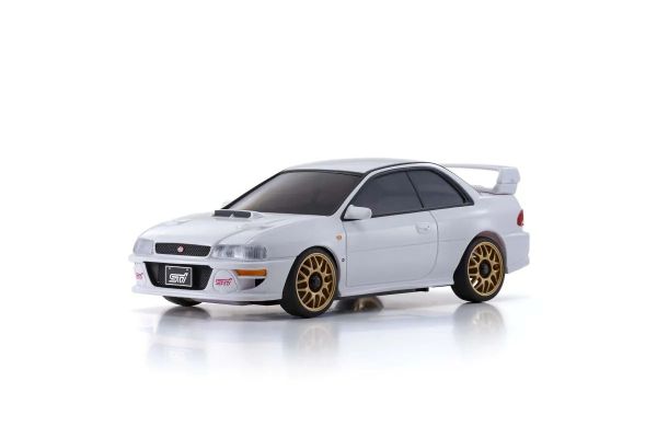 Kyosho 32627W Mini-Z MA-020 AWD Readyset Subaru Impreza STi 22B White