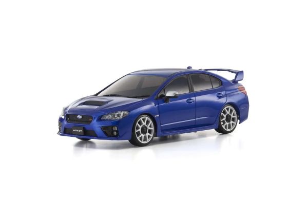 Kyosho 32630BL Mini-Z MA-020 AWD Readyset Subaru Impreza WRX STI, Blue