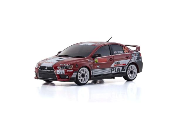 Kyosho 32632M Mini-Z MA-020 AWD Readyset Mitsubishi Lancer Evolution X Mitsubishi Dealer Team