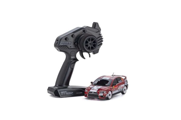 Kyosho 32632M Mini-Z MA-020 AWD Readyset Mitsubishi Lancer Evolution X Mitsubishi Dealer Team