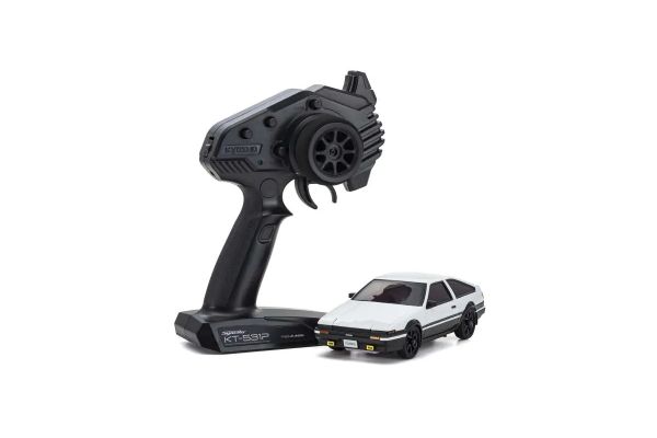 Kyosho 32635WBK Mini-Z MA-020 AWD Readyset Toyota Sprinter Trueno AE86 White