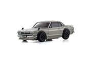 Kyosho 32636S Mini-Z MA-020 AWD Readyset Nissan Skyline 2000GT-R (KPGC10) Tuned Version, Silver