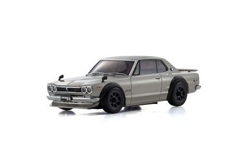 Kyosho 32636S Mini-Z MA-020 AWD Readyset Nissan Skyline 2000GT-R (KPGC10) Tuned Version, Silver
