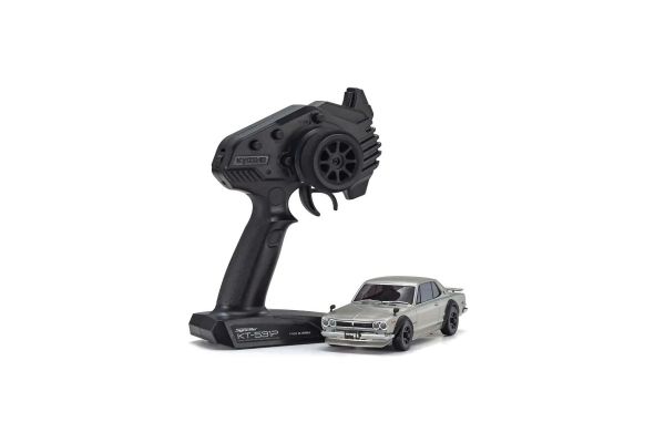 Kyosho 32636S Mini-Z MA-020 AWD Readyset Nissan Skyline 2000GT-R (KPGC10) Tuned Version, Silver