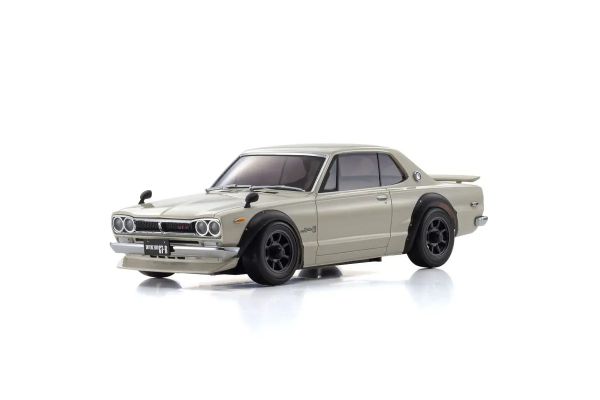 Kyosho 32636W Mini-Z MA-020 AWD Readyset Nissan Skyline 2000GT-R (KPGC10) Tuned Version, White