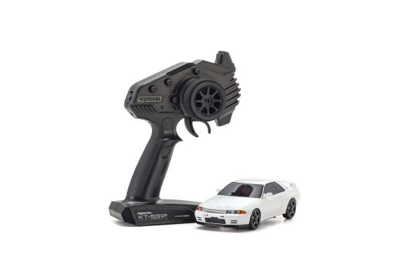 Kyosho 32639W Mini-Z MA-020 AWD Readyset Nissan Skyline GT-R White