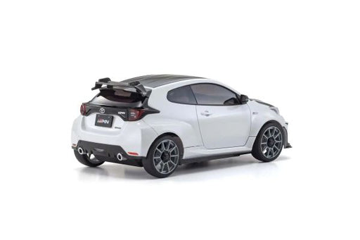 Kyosho 32640PW Mini-Z MA-020 AWD Readyset Toyota GRMN Yaris Circuit Package Pearl White