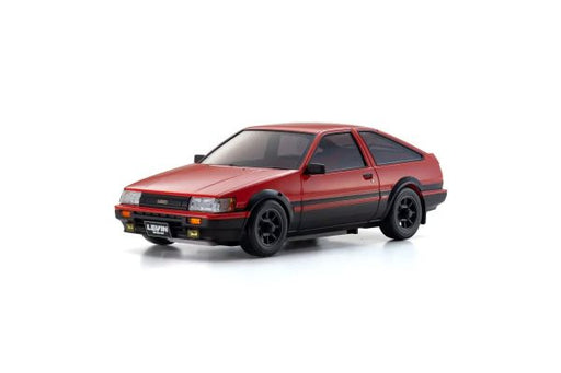 Kyosho 32641RBK Mini-Z MA-020 AWD Readyset Toyota Corolla Levin AE86 Red/Black