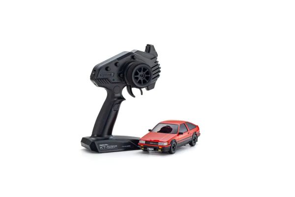 Kyosho 32641RBK Mini-Z MA-020 AWD Readyset Toyota Corolla Levin AE86 Red/Black