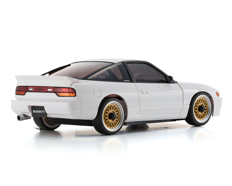 Kyosho 32660W MA-020 AWD Mini-Z ReadySet with Nissan Sileighty White Body