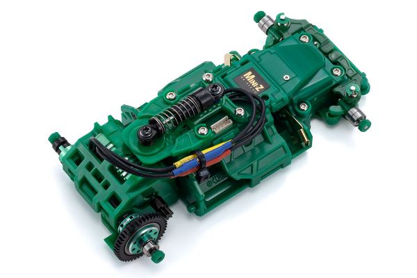 Kyosho 32798SP Mini-Z Racer MR-03EVO SP Chassis Set Green Limited (N-MM2/4100KV)
