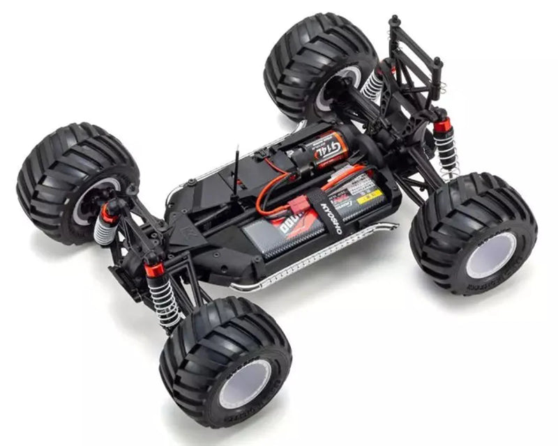 Kyosho 34413T1 1/10 RTR 4WD FAZER Mk2 Mad Van Mooneyes Readyset Brushed Monster Truck