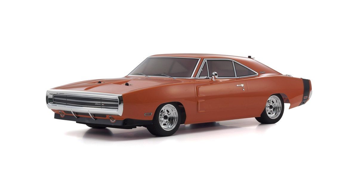 Kyosho 34417T1C 1/10 RTR 4WD FAZER Mk2 1970 Dodge Charger Hemi Orange