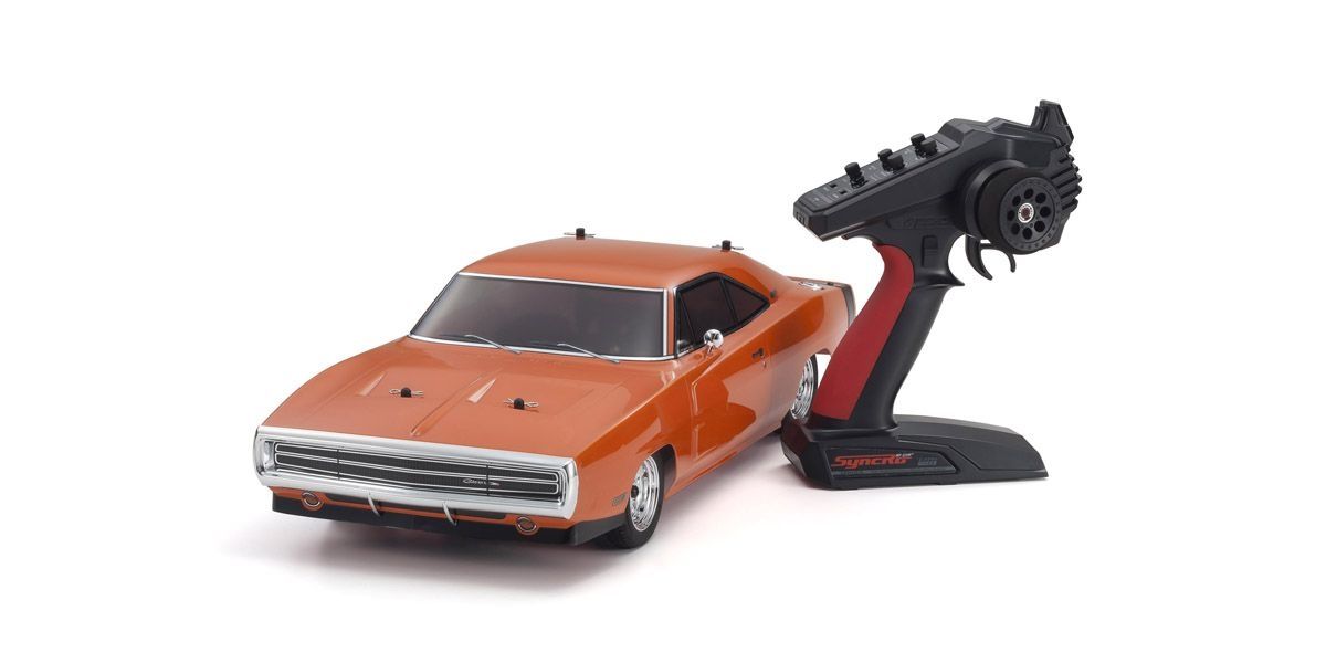 Kyosho 34417T1C 1/10 RTR 4WD FAZER Mk2 1970 Dodge Charger Hemi Orange