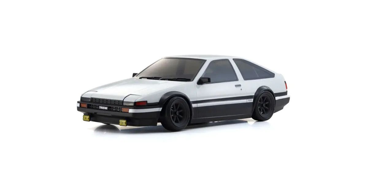 Kyosho 34501T1 1/10 White Electric 2WD Fazer FZD2 Toyota Trueno AE86
