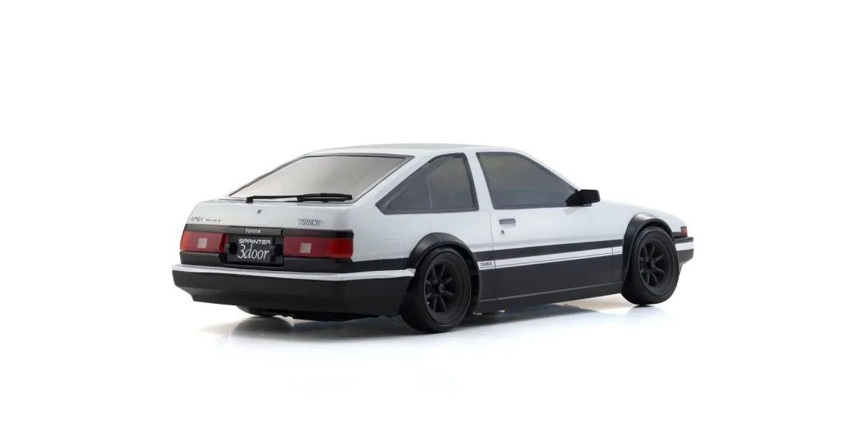 Kyosho 34501T1 1/10 White Electric 2WD Fazer FZD2 Toyota Trueno AE86