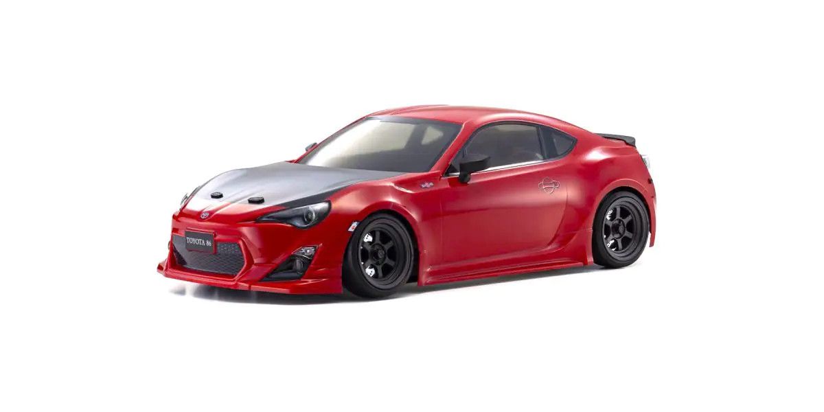 Kyosho 34502T1 1/10 Lighting Red Electric 2WD Fazer FZD2 Toyota 86 GT Tuned