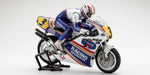 Kyosho 34932B 1/8 EP Honda NSR500 1991 Motorcycle Kit with Hanging on Racer