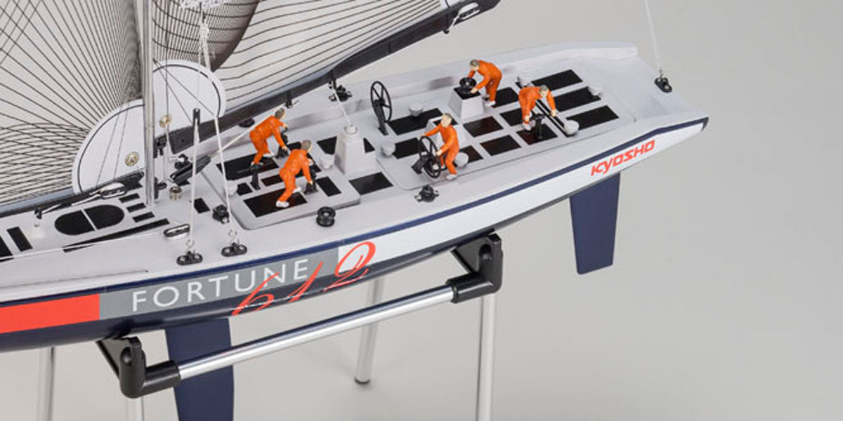 Kyosho 40042SC Fortune 612 III with KT-431S Readyset RTR Racing Yacht