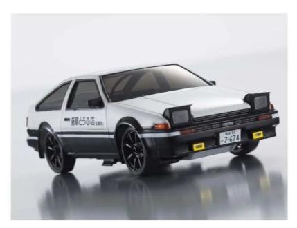 Kyosho 66601L First Mini-Z Initial D Trueno Sprinter Trueno AE86