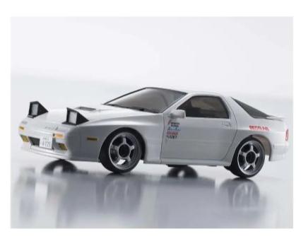 Kyosho 66602L First Mini-Z Initial D Mazda RX-7 FC3S - White