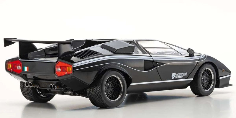 Kyosho Diecast KS08617BK 1/12 Scale Lamborghini Countach LP500R, Black