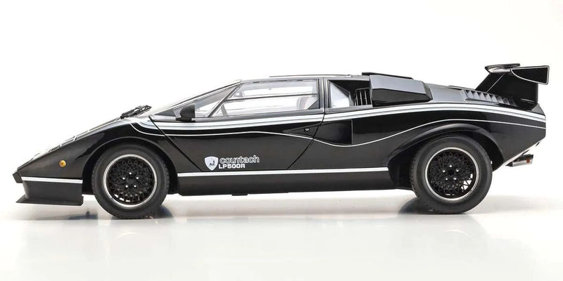 Kyosho Diecast KS08617BK 1/12 Scale Lamborghini Countach LP500R, Black