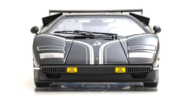 Kyosho Diecast KS08617BK 1/12 Scale Lamborghini Countach LP500R, Black