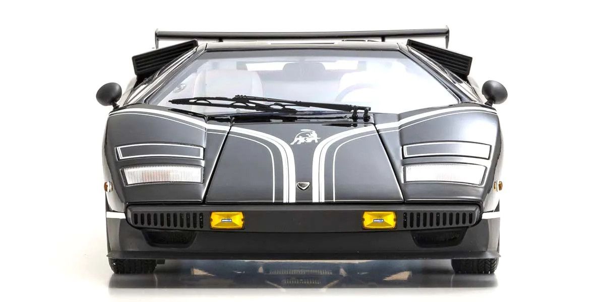 Kyosho Diecast KS08617BK 1/12 Scale Lamborghini Countach LP500R, Black
