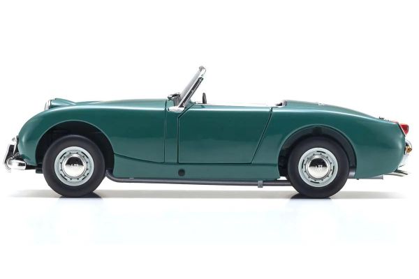 Kyosho Diecast KS08953LG 1/18 Scale Austin Healey Sprite, Leaf Green
