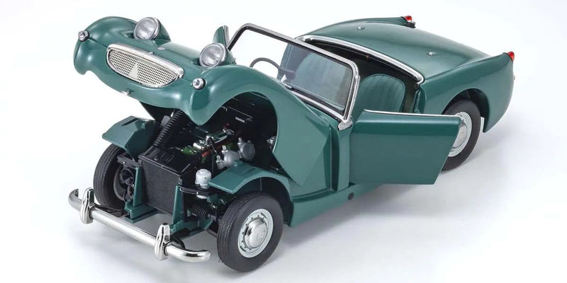 Kyosho Diecast KS08953LG 1/18 Scale Austin Healey Sprite, Leaf Green