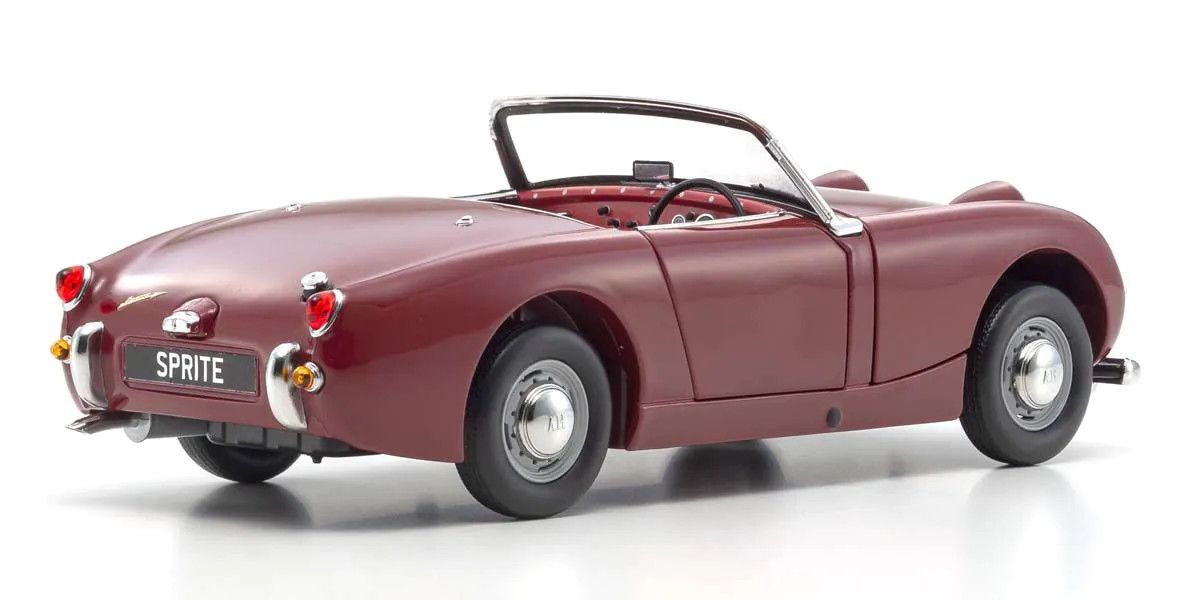 Kyosho Diecast KS08953R 1/18 Scale Austin Healey Sprite, Cherry Red