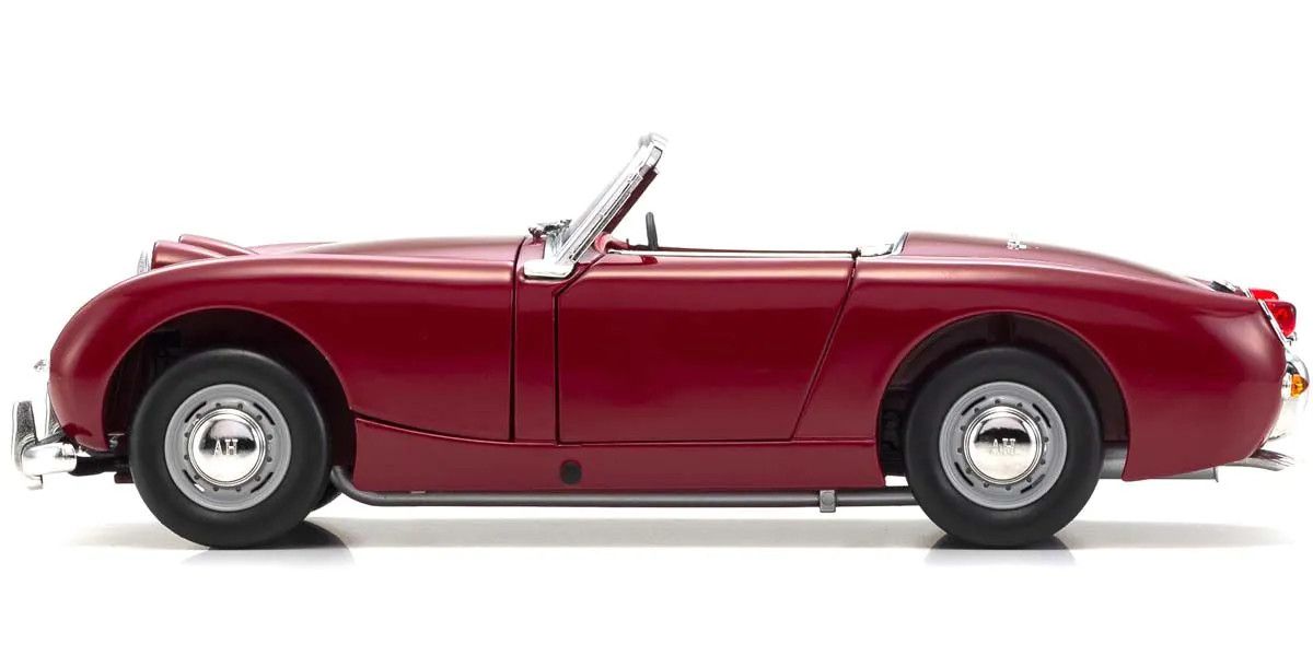Kyosho Diecast KS08953R 1/18 Scale Austin Healey Sprite, Cherry Red