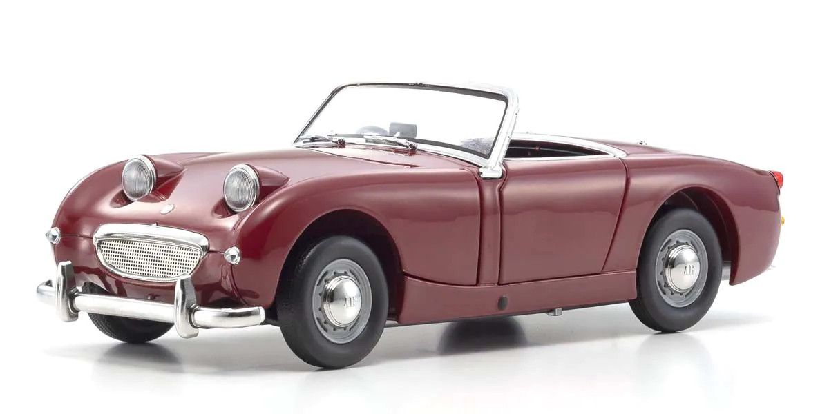 Kyosho Diecast KS08953R 1/18 Scale Austin Healey Sprite, Cherry Red