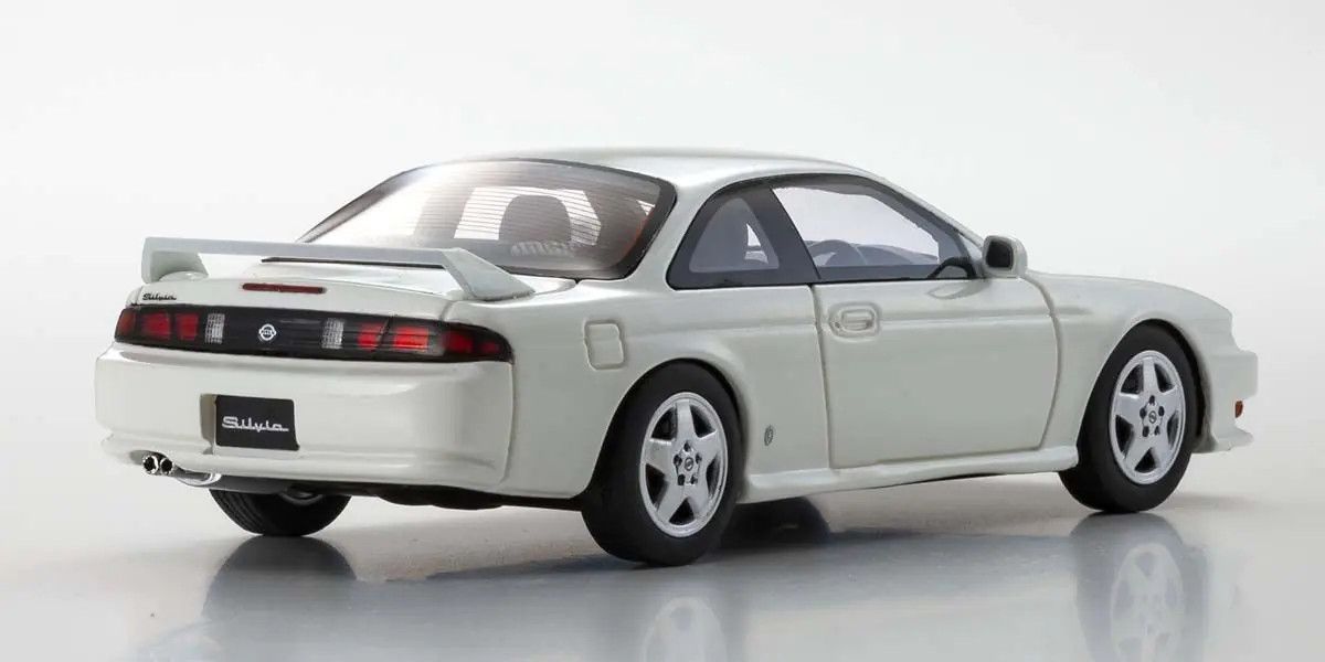 Kyosho Diecast KSR43112W 1/43 Nissan Silvia K's (S14) White