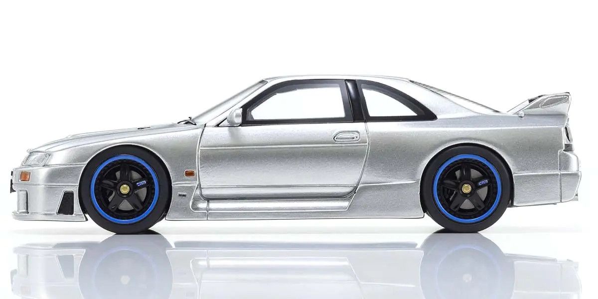 Kyosho Diecast KSR43113S 1/43 Nismo GT-R LM (BCNR33) Silver