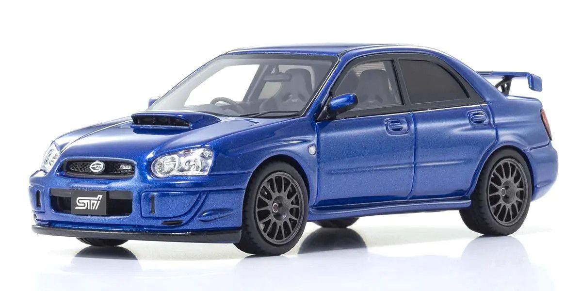 Kyosho Diecast KSR43115BL 1/43 Subaru Impreza S203 (Blue)