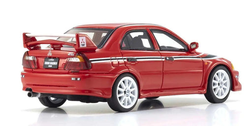 Kyosho Diecast KSR43116R 1/43 Mitsubishi Lancer Evolution VI (Red)