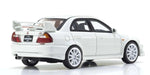 Kyosho Diecast KSR43116W 1/43 Mitsubishi Lancer Evolution VI (White)