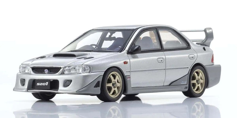 Kyosho Diecast KSR43117S 1/43 Subaru Impreza S201 (Silver)