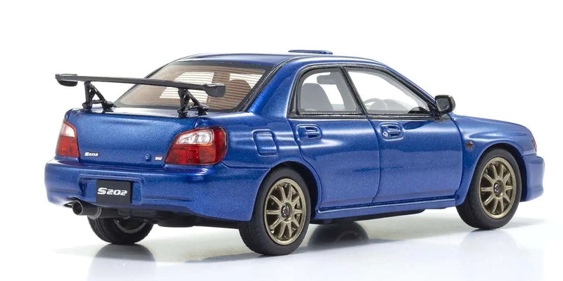 Kyosho Diecast KSR43118BL 1/43 Subaru Impreza S202 Blue