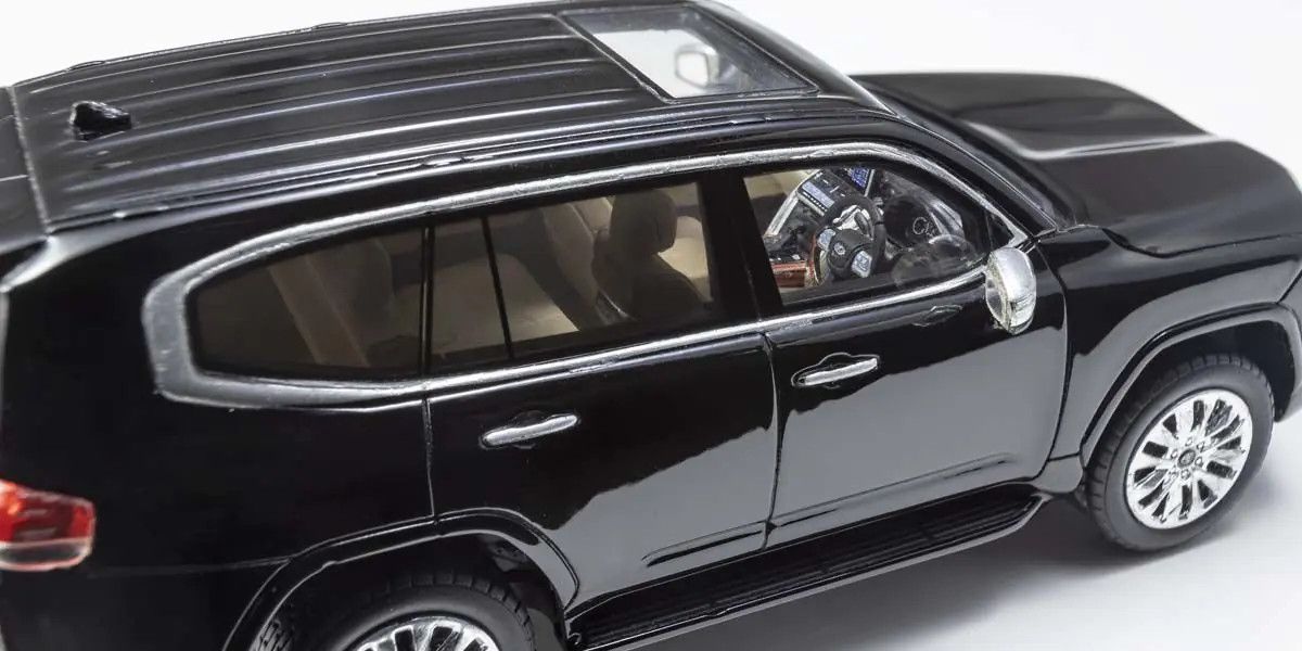 Kyosho Diecast KSR43119BK 1/43 Toyota LandCruiser ZX Black